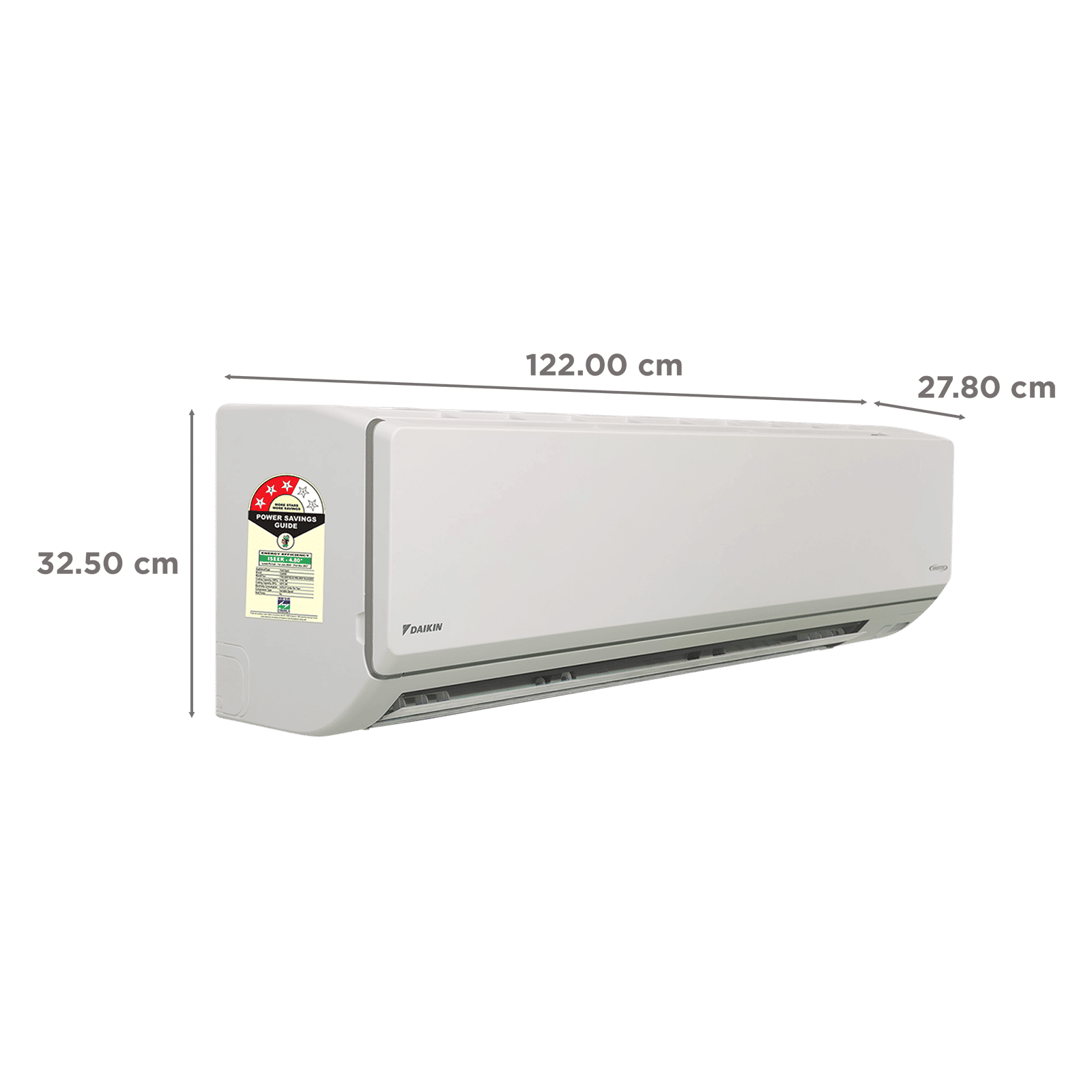 Buy DAIKIN 2.6 Ton 3 Star Inverter Split AC (Copper Condenser, PM